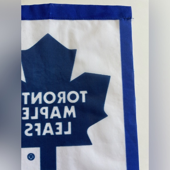 Vintage 1999 Toronto Maple Leaf Fan Flag Banner 10.5”x16.5” Stanley Cup Dynasty - Picture 10 of 12